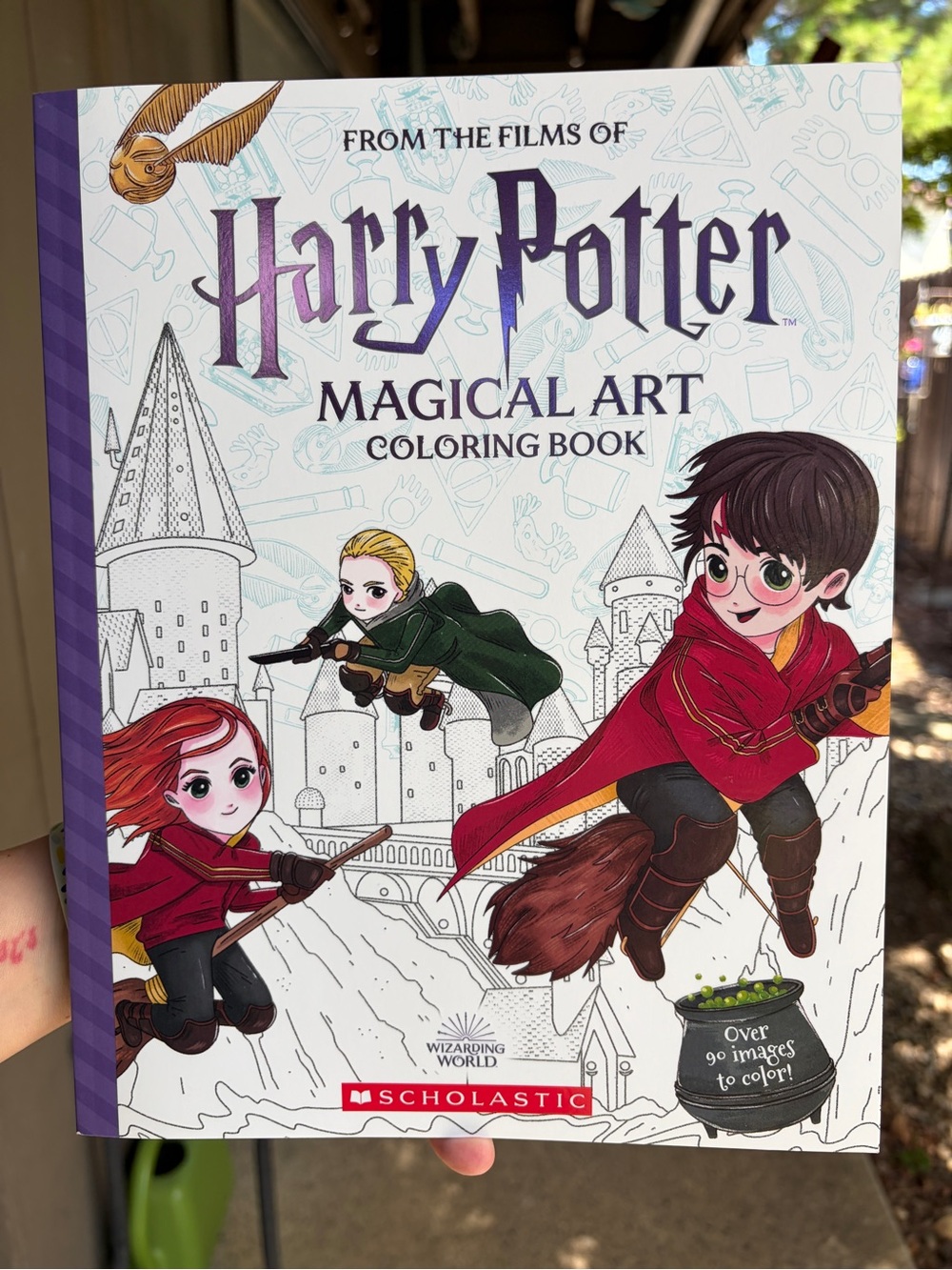 Harry Potter Kawaii Magical Art Coloring Book